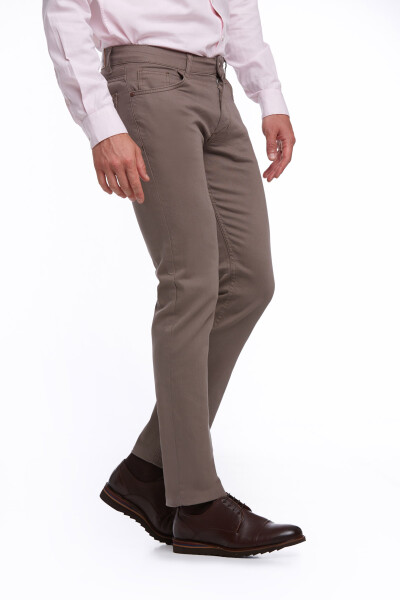 Vizon Regular Fit Pamuklu 5 Cep Kot Pantolon - 4