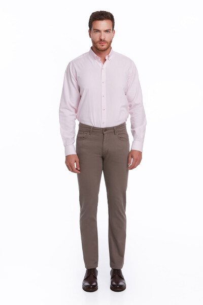 Vizon Regular Fit Pamuklu 5 Cep Kot Pantolon - 6