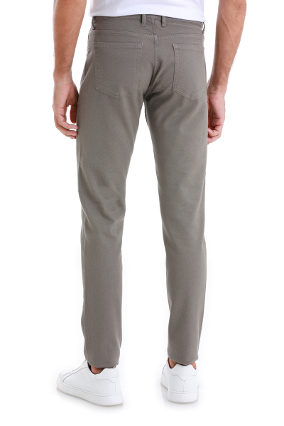 Vizon Slim Fit 5 Cep Pamuklu Kanvas Pantolon - 10