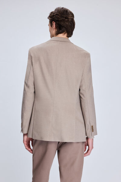 Vizon Slim Fit Mono Yaka Casual Ceket - 5