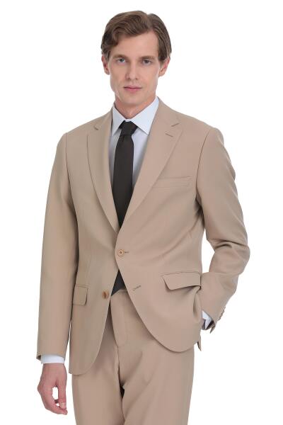 Vizon Slim Fit Mono Yaka Casual Takım Elbise - 2