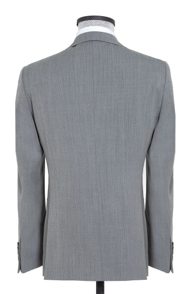 Yeşil Desenli Slim Fit Ceket - 5