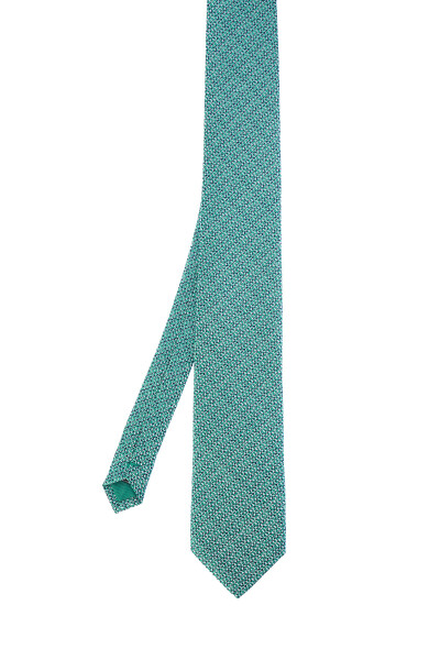 Yeşil Desenli Kravat - 2