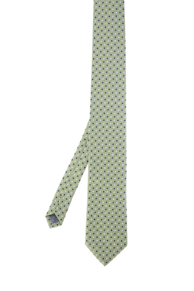 Yeşil Desenli Kravat - 2