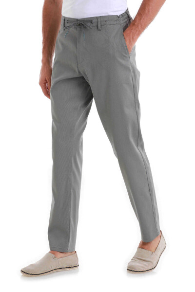 Yeşil Dinamik Fit Düz Yandan Cepli Jogger Pantolon - 3
