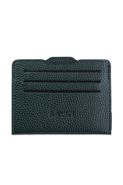 Yeşil Floter 100% Deri Cüzdan - 2