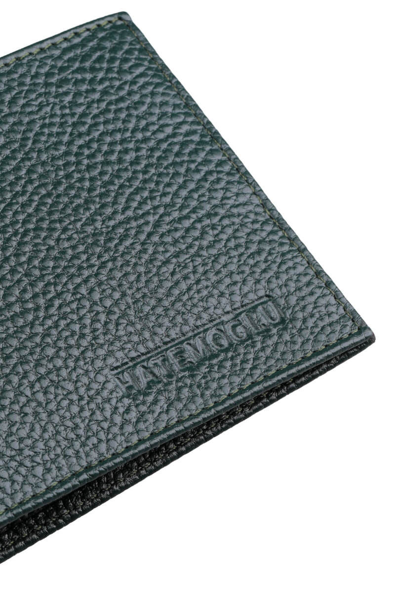 Yeşil Kutulu %100 Hakiki Deri Erkek Cüzdan - Hatemoğlu (1)