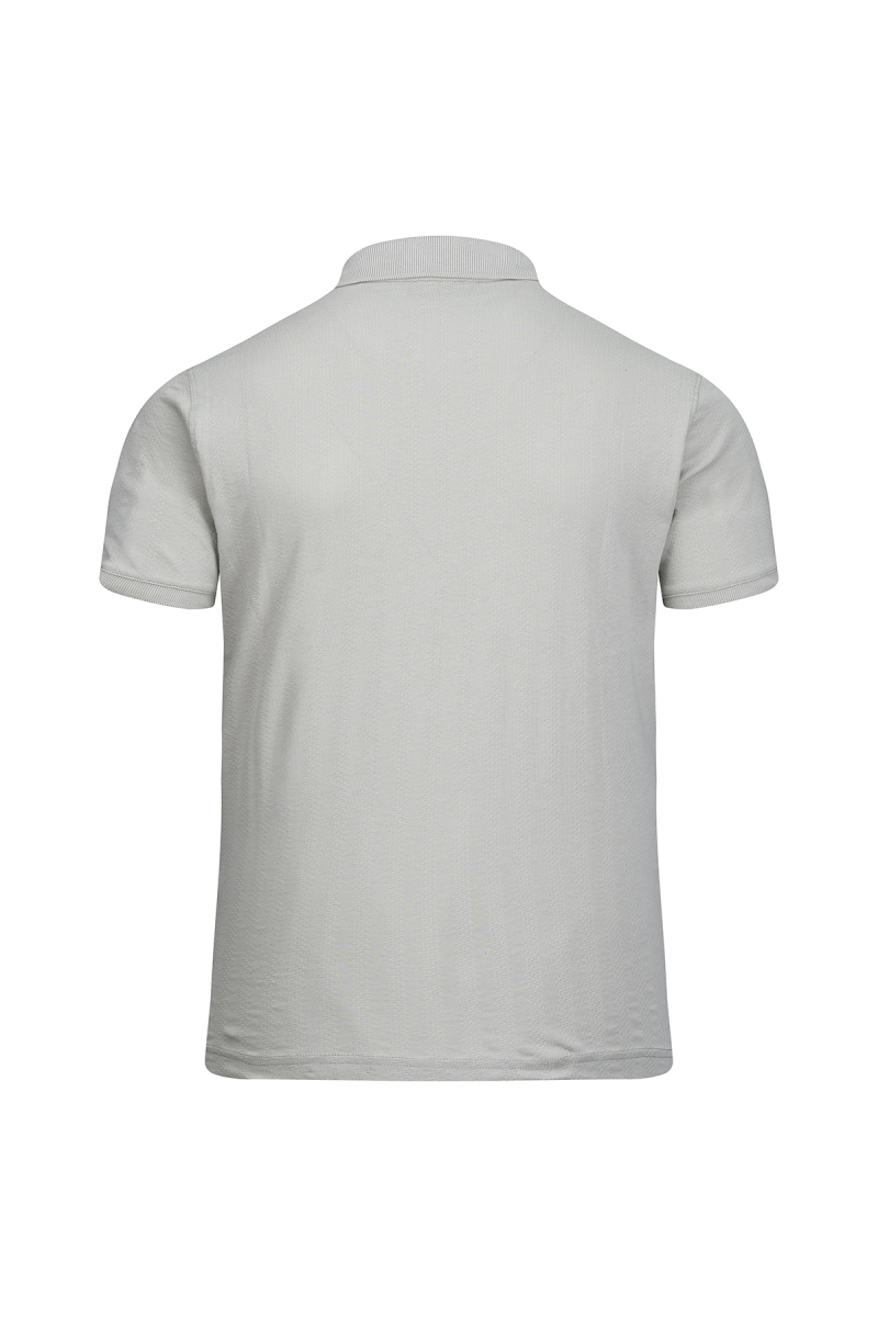 Yeşil Regular Fit Apaş Yaka Pamuklu Tişört - Hatemoğlu (1)