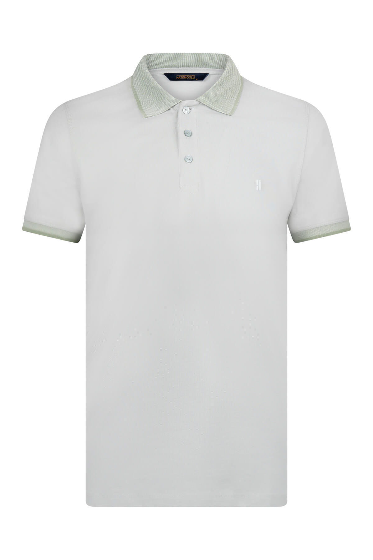 Yeşil Regular Fit 100% Pamuklu Polo Yaka Tişört - 7