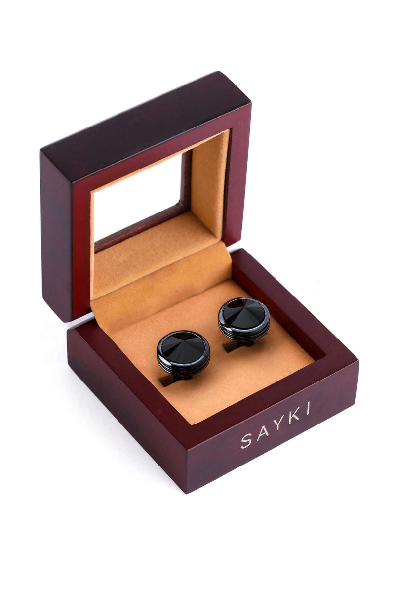 Yuvarlak Kol Düğmesi - Hatem Saykı