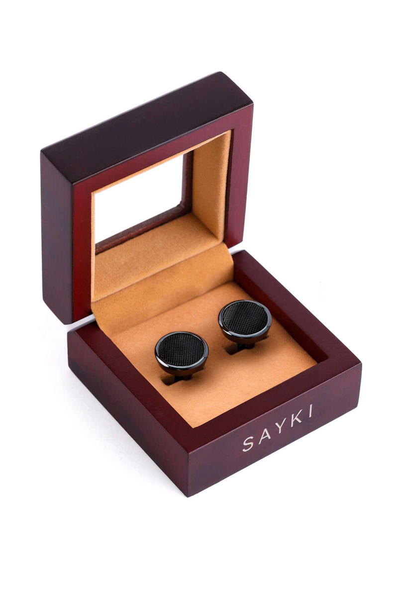 Yuvarlak Kol Düğmesi - Hatem Saykı