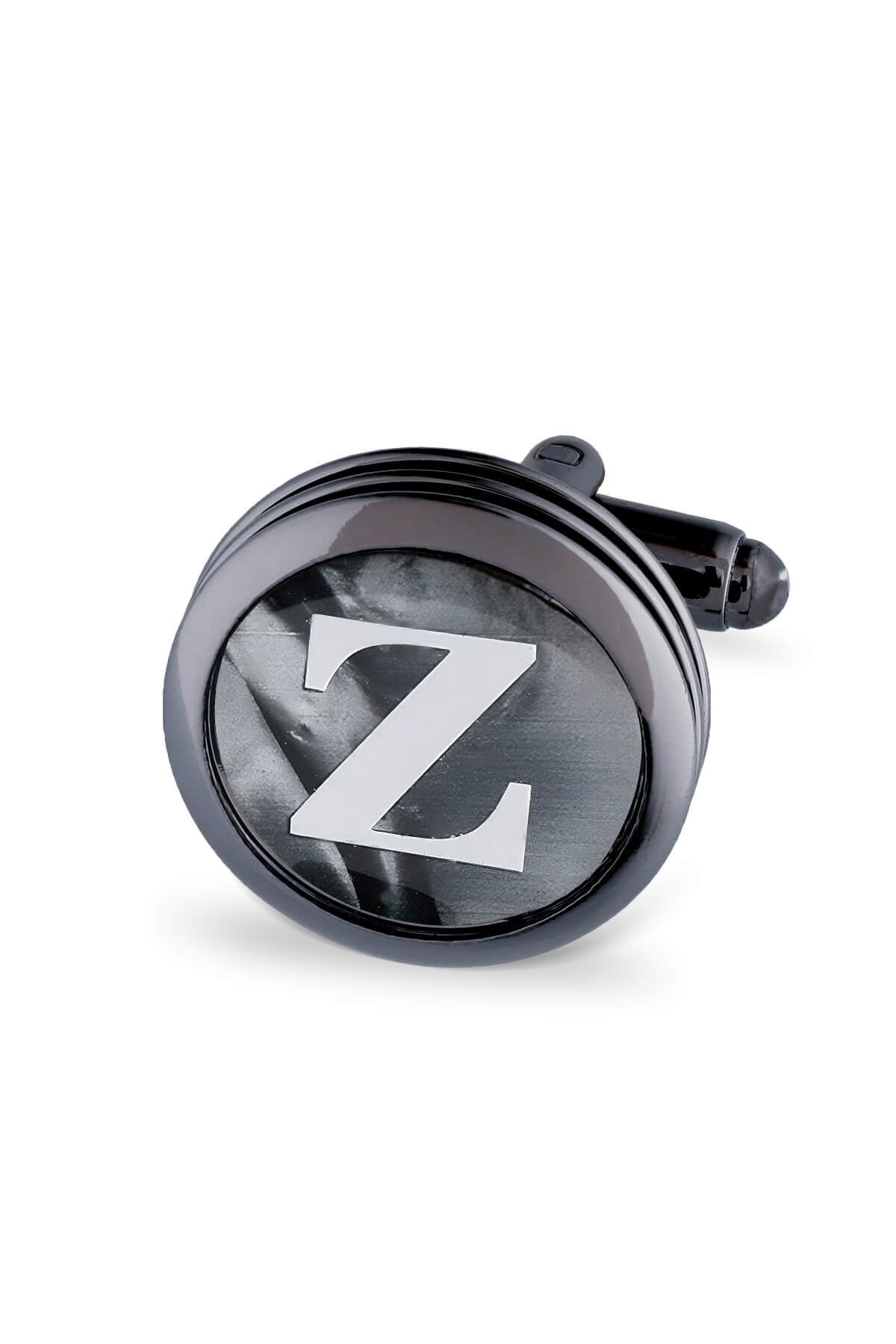 Z Harfli Yuvarlak Tekli Kol Düğmesi - 1